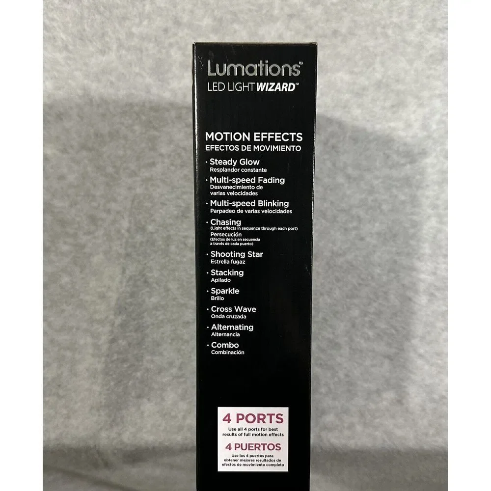 Luminations LED‎ LIGHTWIZARD 4 Ports with Remote, BRAND NEW IN BOX